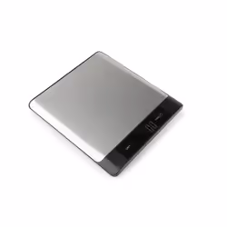 JATA HBAL1200 escabeaux de cuisine Noir, Acier inoxydable Comptoir Rectangle Balance de ménage électronique