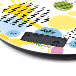 JATA HBAL7240 escabeaux de cuisine Multicolore Comptoir Rond Balance de ménage électronique - Vue supplémentaire 4