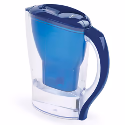 JATA HJAR1001, Filtre à eau pour carafe, 2,5 L, Bleu, Transparent