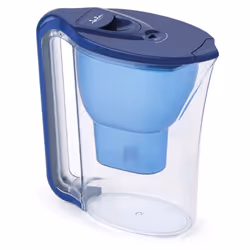 JATA HJAR1003, Filtre à eau à poser sur le plan de travail, 3,5 L, Bleu, Transparent