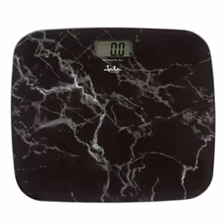 JATA HBAS1415, Pèse-personne électronique, 180 kg, 100 g, Noir, Couleur marbre, kg, lb, ST, Rectangle