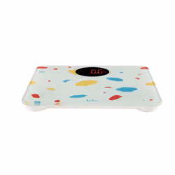 JATA HBAS1417 balance Carré Multicolore Pèse-personne électronique