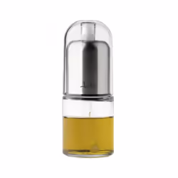JATA HACC4539 distributeur huile / vinaigre 0,15 L Bouteille Verre, Acier inoxydable Acier, Transparent - Vue supplémentaire 4