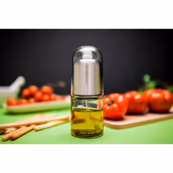 JATA HACC4539 distributeur huile / vinaigre 0,15 L Bouteille Verre, Acier inoxydable Acier, Transparent - Vue supplémentaire 9