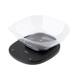 JATA HBAL1709 escabeaux de cuisine Noir Comptoir Rectangle Balance de ménage électronique