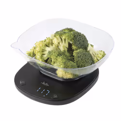 JATA HBAL1709 escabeaux de cuisine Noir Comptoir Rectangle Balance de ménage électronique - Vue supplémentaire 4