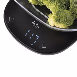 JATA HBAL1709 escabeaux de cuisine Noir Comptoir Rectangle Balance de ménage électronique - Vue supplémentaire 7