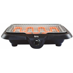 Tm Electron - TMPGR010 barbecue électrique de table, 2300W, 873cm2 de surface, système anti-fumée à base d'eau à 5 niveaux de température et