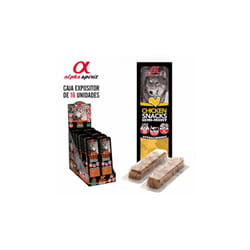 Alpha Spirit - Snack Tacos Poulet pour le pack de chiens 16 x 35 gr