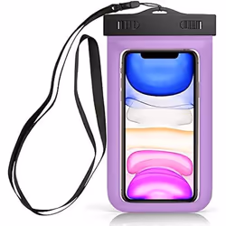 Sovica Pochette Etanche Compatible avec OnePlus 5T Certificat IPX8 Coque Housse Etui Etanche Waterproof Case (Violette)