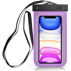 Sovica Pochette Etanche Compatible avec OnePlus 5T Certificat IPX8 Coque Housse Etui Etanche Waterproof Case (Violette)