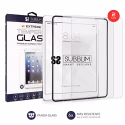 SUBBLIM SUB-TG-1APP100, Protection d'écran transparent, 24,6 cm (9.7"), 9H+, Verre trempé, 2 pièce(s)