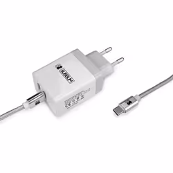SUBBLIM SUB-CHG-3WPD01 chargeur d'appareils mobiles Universel Argent, Blanc Secteur Charge rapide Intérieure