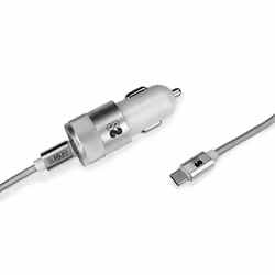SUBBLIM SUB-CHG-5CPD01 chargeur d'appareils mobiles Universel Argent Allume-cigare Charge rapide Auto