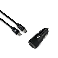 SUBBLIM SUB-CHG-5CPD02 chargeur d'appareils mobiles Universel Noir Allume-cigare Charge rapide Auto