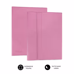 SUBBLIM SUB-CUT-1CT003 étui pour tablette 10.1" Folio Rose