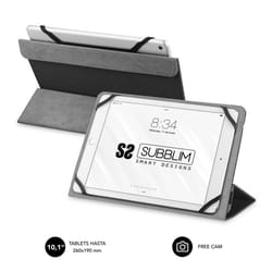 SUBBLIM SUB-CUT-2FC001 étui pour tablette 10.1" Folio Noir