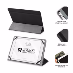 SUBBLIM SUB-CUT-2FC001 étui pour tablette 10.1" Folio Noir - Vue supplémentaire 4