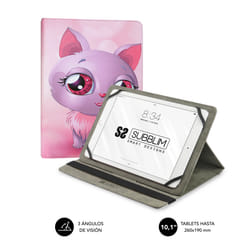 SUBBLIM SUB-CUT-4TC002 étui pour tablette 10.1" Folio