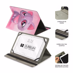 SUBBLIM SUB-CUT-4TC002 étui pour tablette 10.1" Folio