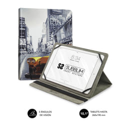 SUBBLIM SUB-CUT-4TC007 étui pour tablette 10.1" Folio