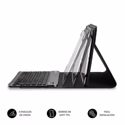 SUBBLIM SUB-KT2-BT0001 clavier pour tablette Noir Bluetooth QWERTY Espagnole - Vue supplémentaire 4