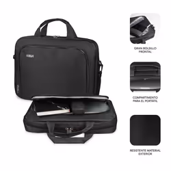 SUBBLIM SUB-LB-1OLB050 16" Sac Toploader Noir