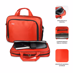 SUBBLIM SUB-LB-1OLB052 16" Sac Toploader Rouge