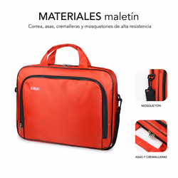 SUBBLIM SUB-LB-1OLB052 16" Sac Toploader Rouge