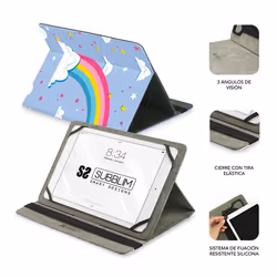 SUBBLIM SUB-CUT-4TC008 étui pour tablette 10.1" Folio
