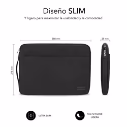 SUBBLIM SUB-LS-0PS0001 14" Housse Noir - Vue supplémentaire 4