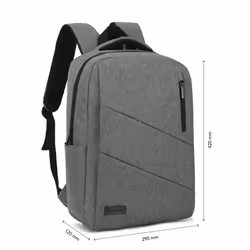 SUBBLIM City Backpack 15.6" Sac à dos Gris