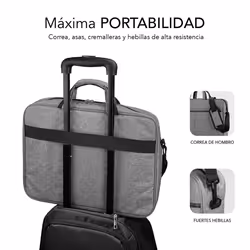 SUBBLIM SUB-LB-3ELB010 15.6" Sac Toploader Gris