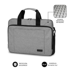 SUBBLIM SUB-LB-4APLB10 15.6" Sac Toploader Gris