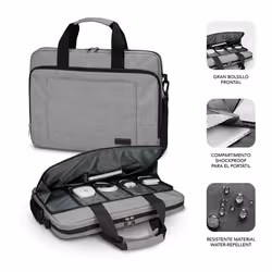 SUBBLIM SUB-LB-4APLB10 15.6" Sac Toploader Gris