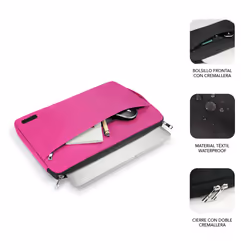 SUBBLIM SUB-LS-0PS0003 14" Housse Rose