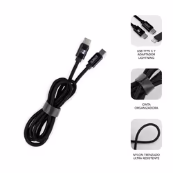 SUBBLIM SUBCHG-3WPD11 chargeur d'appareils mobiles Universel Noir, Gris Secteur Charge rapide Intérieure - Vue supplémentaire 2