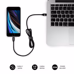 SUBBLIM SUBCHG-3WPD11 chargeur d'appareils mobiles Universel Noir, Gris Secteur Charge rapide Intérieure - Vue supplémentaire 6