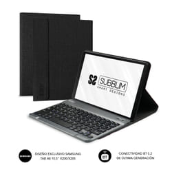 SUBBLIM SUBKT3-BTS055 clavier pour tablette Noir, Gris Bluetooth QWERTY Espagnole