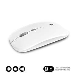 SUBBLIM SUBMO-DFLAT21 souris Ambidextre RF Wireless + Bluetooth + USB Type-A Optique 1600 DPI