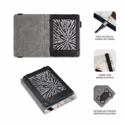SUBBLIM SUBCUE-1EC011 étui pour lecteur d'e-book 15,2 cm (6") Folio Multicolore