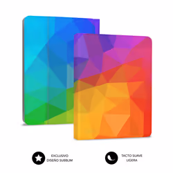 SUBBLIM FUNDA + TECLADO TABLET KEYTAB USB TRIANGULOS Multicolore Micro-USB QWERTY Espagnole - Vue supplémentaire 4