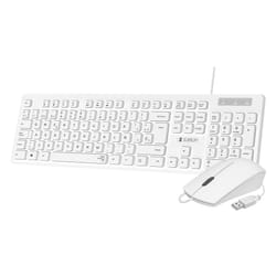 SUBBLIM SUBKBC-CSSK02 clavier Souris incluse USB QWERTY Espagnole Blanc