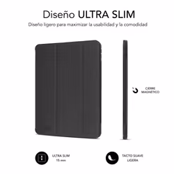 SUBBLIM FUNDA TABLET IPAD 10.9'' 10 Gen NEGRO Folio Noir