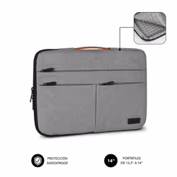 SUBBLIM SUBLS-AP36002 14" Housse Gris