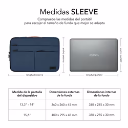 SUBBLIM SUBLS-AP36003 14" Housse Bleu - Vue supplémentaire 7