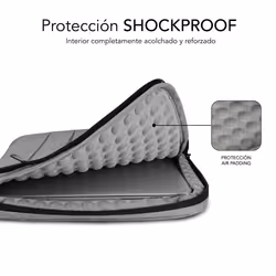 SUBBLIM SUBLS-AP36051 15.6" Housse Gris - Vue supplémentaire 4