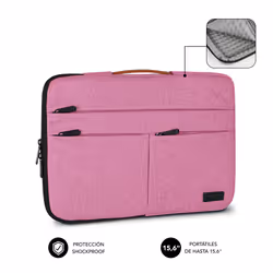 SUBBLIM SUBLS-AP36053 15.6" Housse Rose