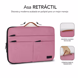 SUBBLIM SUBLS-AP36053 15.6" Housse Rose - Vue supplémentaire 5