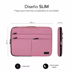 SUBBLIM SUBLS-AP36053 15.6" Housse Rose - Vue supplémentaire 6
